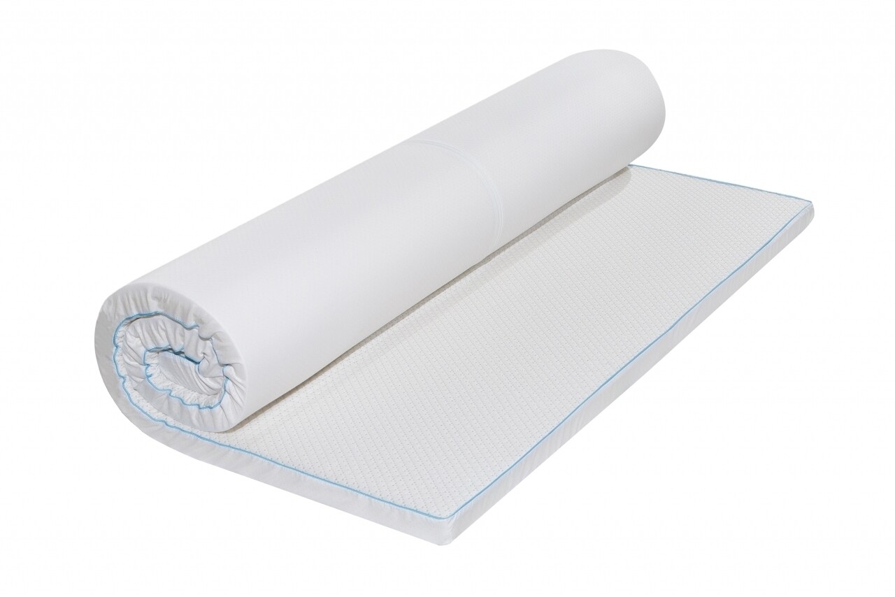 Topper Green Future, Argentum Therapy Memory Arctic Gel 7 zone de confort, 90x190 cm, H 5 cm - imagine 6